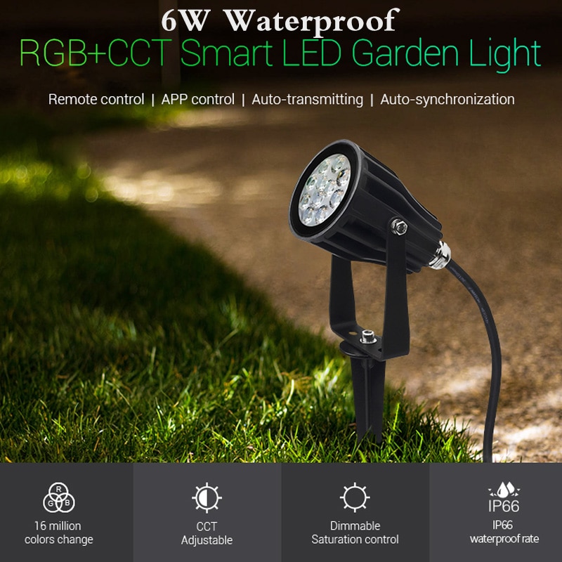 FUTC04 6W RGB + CCT Ʈ LED    IP66..